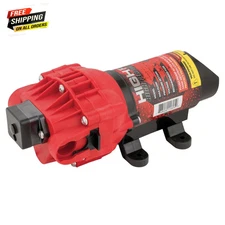 High Flo 5151087 High Performance 12V Diaphragm Sprayer Pump, 2.4 GPM, 60 PSI