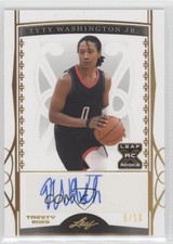 2022-23 Leaf Trinity Holo Gold 5/10 TyTy Washington Jr #BA-TWJ Auto s1i