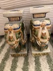 Vintage Ceramic Elephant Plant Stand Figurine Riser Asian Style Decor — photo 8