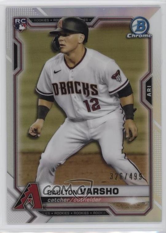 2021 Bowman Chrome Refractor 326/499 Daulton Varsho #95 1u6