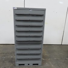 Lista 10 Drawer Small Parts Tool Shop Storage Cabinet 30 X 28 X 59