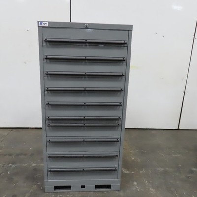 Lista 10 Drawer Small Parts Tool Shop Storage Cabinet 30'' x 28'' x 59''
