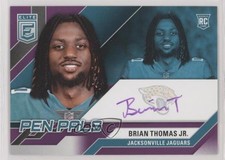 2024 Panini Donruss Elite Pen Pals Purple Ink Brian Thomas Jr #PAL-BTH Auto 1a5k
