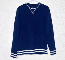 Alfani Men  s XL Blue Long Sleeve Shirt Crewneck Casual Lightweight