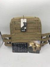Lancer Tactical Speed Attack Plate Carrier (Coyote FDE) New Sealed Hook and Loop