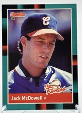 1988 Leaf Donruss The Rookies Jack McDowell Chicago White Socks #40