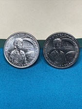 2 Coins-2022-P DR. SALLY RIDE AMERICAN WOMAN QUARTER