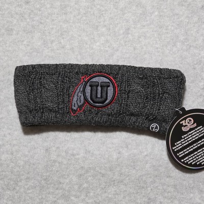 Utah Utes Headband Ear Warmer Grey College NEW NCAA Zephyr