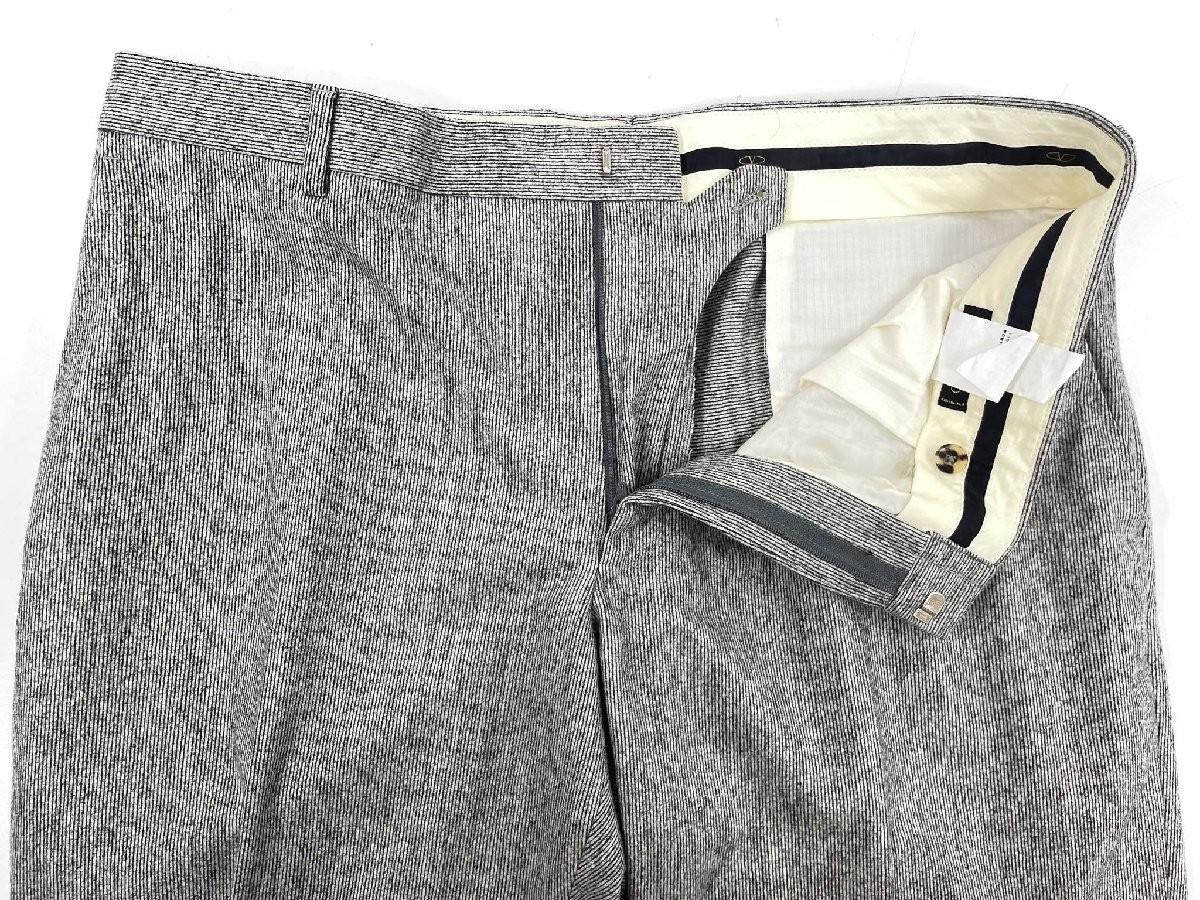 VALENTINO Men's Wool Slacks Pants Size 56 Gray thumbnail 7