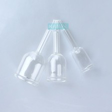 3PCS Vacuum Replace Attachment Cupping Glass Cup For The Breast Beauty Machine