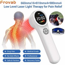 Cold Laser Therapy Device 1760mW 660nm 810nm 980nm for Sciatica Joint Muscle