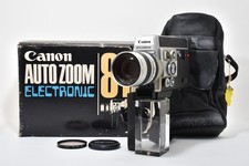 Tested N-Mint    Canon Auto Zoom 814 Electronic Super8 8mm Movie Camera JAPAN