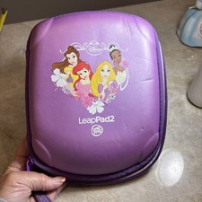 LeapPad2 Disney Princess Carrying Case Purple Polka Dot LeapFrog