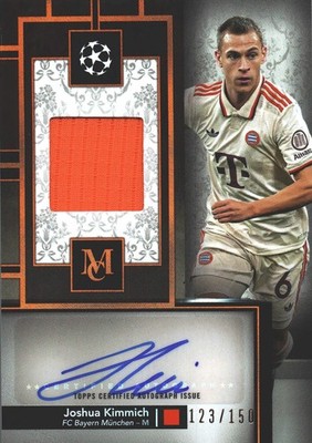 2024 Topps Museum Joshua Kimmich Auto Patch /150 #mar-jk Bayern München