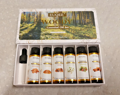 6*10ml.Ätherisches Öl Duftöl Aroma Floral Geschenk-Set Essential  Waldgeruch Neu
