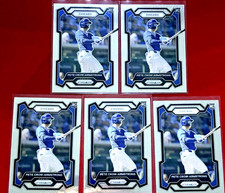 2024 Panini Prizm Baseball Pete Crow Armstrong 5 Card Base Rookie Lot Cubs