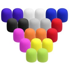 Microphone Foam Covers Thick Handheld Stage Microphone Windscreen Reusable