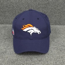 Denver Broncos Hat Cap Reebok Adult Strap Back Blue White NFL Football Mens