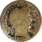 1901-S Barber Dime
