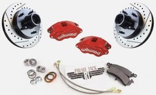 Front Disc Brake Overhaul For 1982-2003 Chevy S-10 S-15 Red Wilwood D-52 Front Disc Brake Overhaul For 1982-2003 Chevy S-10 S-15 Red Wilwood D-52