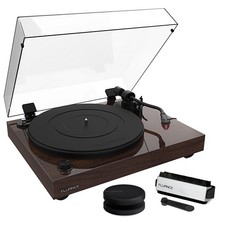 Fluance RT83 Reference Turntable with Record Weight and Vinyl Cleaning Kit