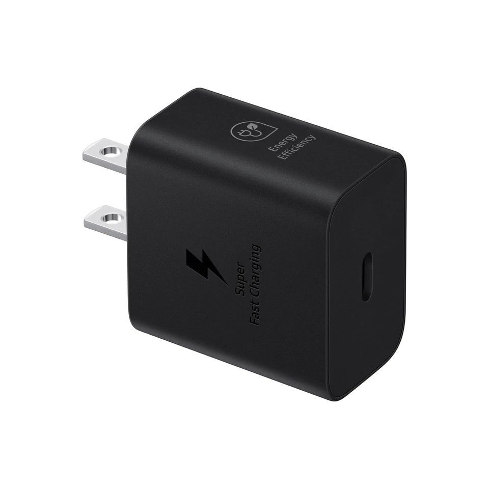 Adaptador de Corriente Samsung 25W PD con Cable USB C, Negro EP-T2510XBEGUS Foto 2 de 4