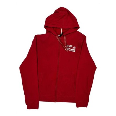 Armani Exchange Hoodie - Small Rot Baumwolle