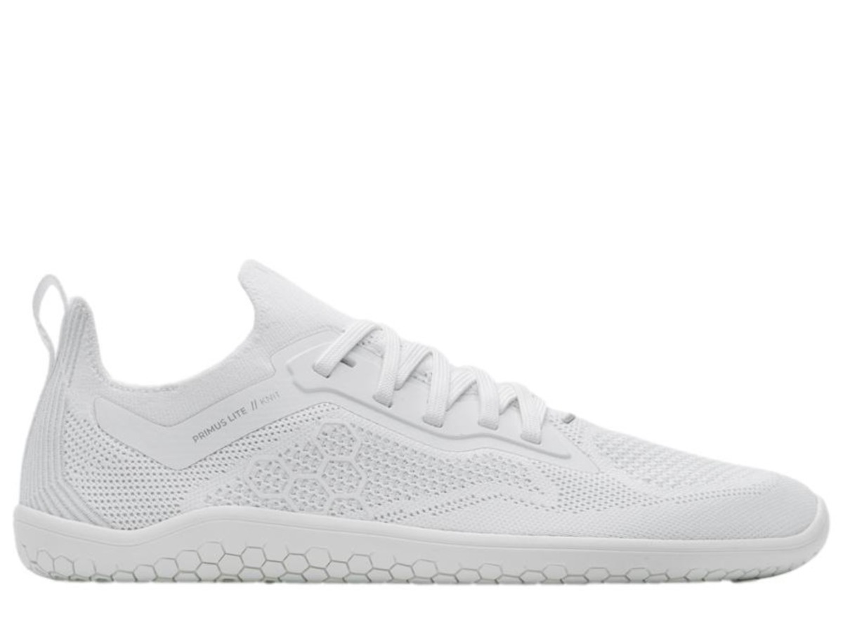 Кроссовки Vivobarefoot Herrenschuhe 309304-05 PRIMUS LITE ТРИКОТАЖНЫЕ МУЖСКИЕ ЯРКО-БЕЛЫЕ