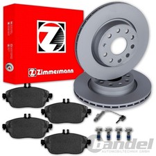 Zimmermann BREMSSCHEIBEN 320mm + BEL&Auml;GE VORNE f&uuml;r MERCEDES W176 W246 W117