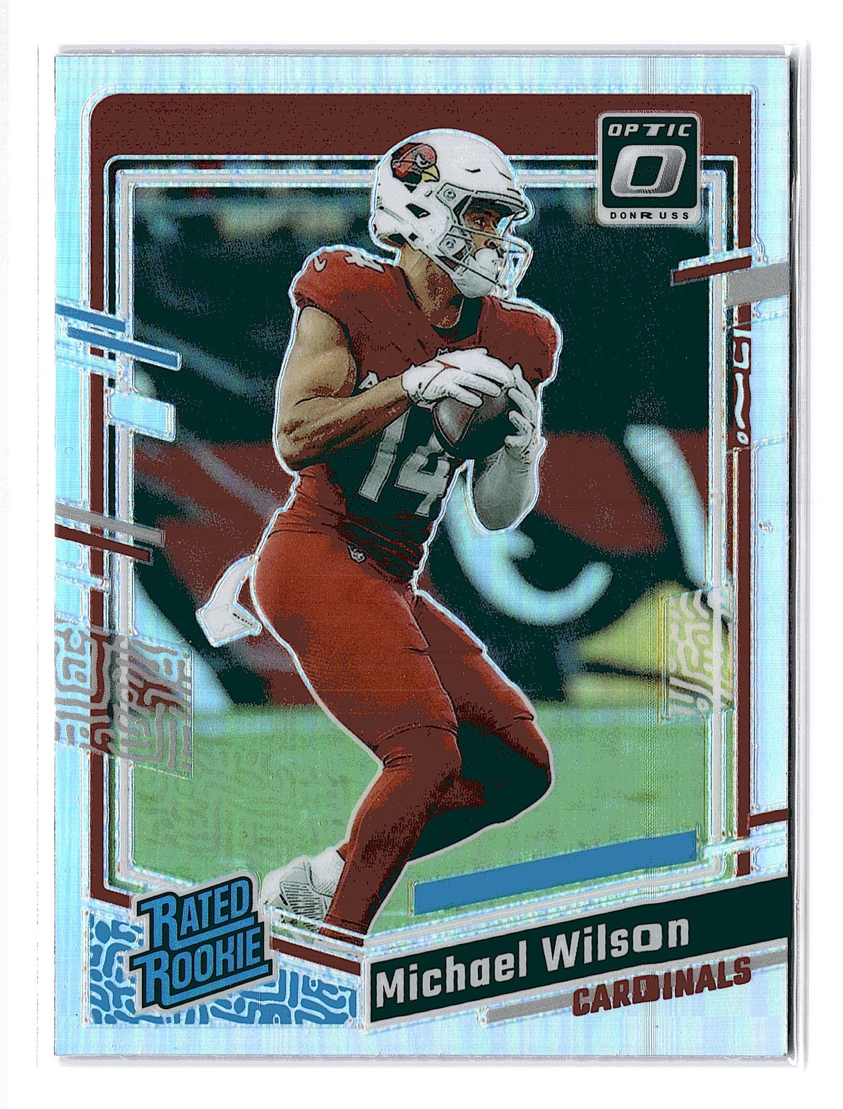 MICHAEL WILSON 2023 Donruss Optic Rated Rookie Silver Prizm #204 RC