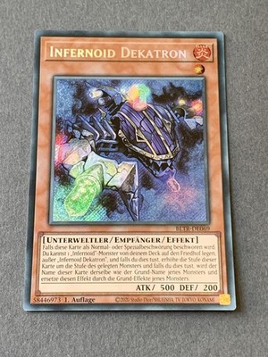 Yu-Gi-Oh! - Infernoid Dekatron - BLTR - Secret Rare - NM