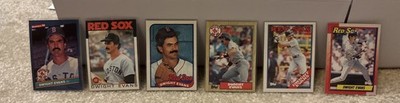 Dwight Evans 6 Card Lot