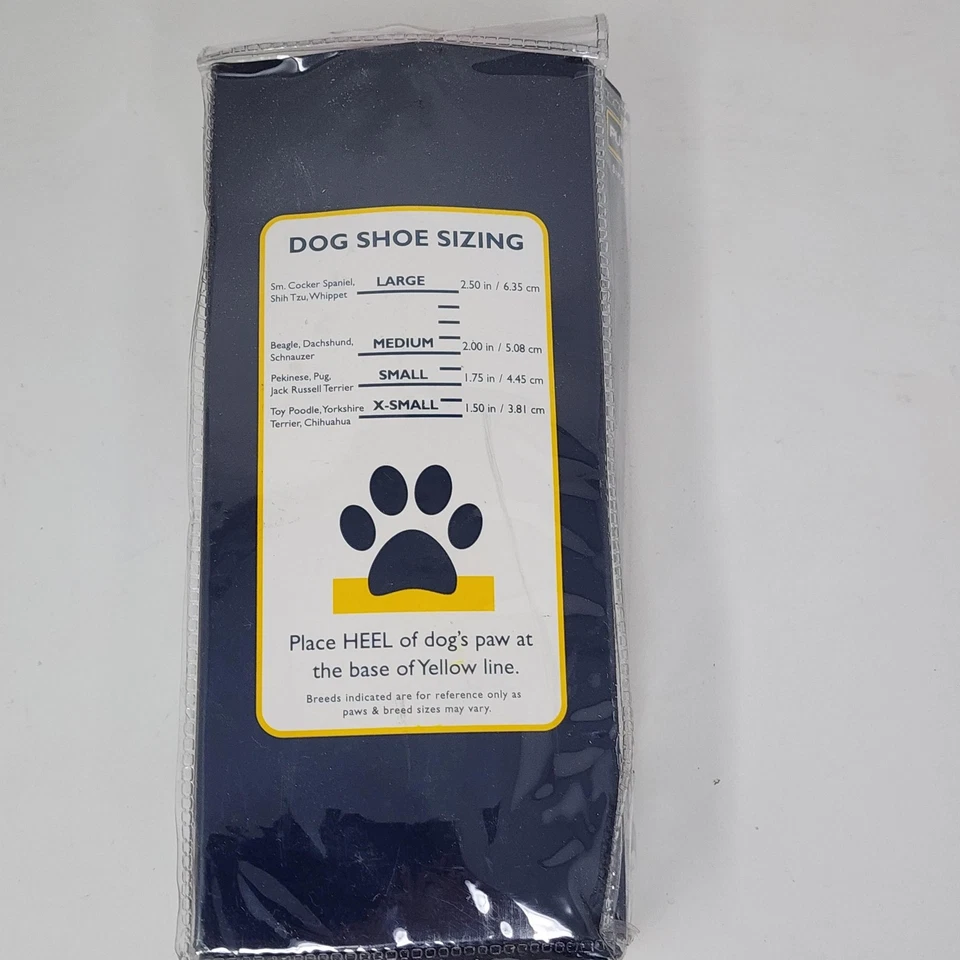 Pup Crew Dog Shoes Medium Set of 4 Boots Zip Ankle Strap Rain Snow Paw Protectio - Image 4 of 4