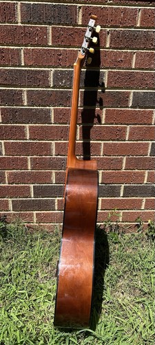 Guitarra clásica Yamaha años 60 Japón Nippon-Gakki G-50A lista para tocar - Imagen 7 de 10