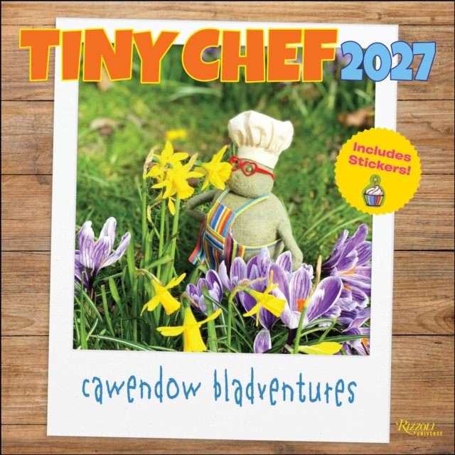 Tiny Chef 2027 Wall Calendar With Bonus Stickers Rachel Larsen - Image 2