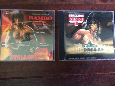 Sylvester Stallone  [2 CD / Soundtrack ] Rambo 2 First Blood Part II  +  Rambo 3