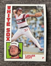 1984 Topps Super Baseball LaMarr Hoyt #3 - White Sox