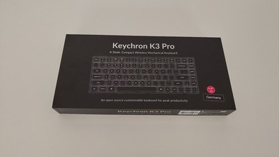 Keychron K3 Pro QMK VIA - DE(QWERTZ) Layout - Gateron Blue Switches