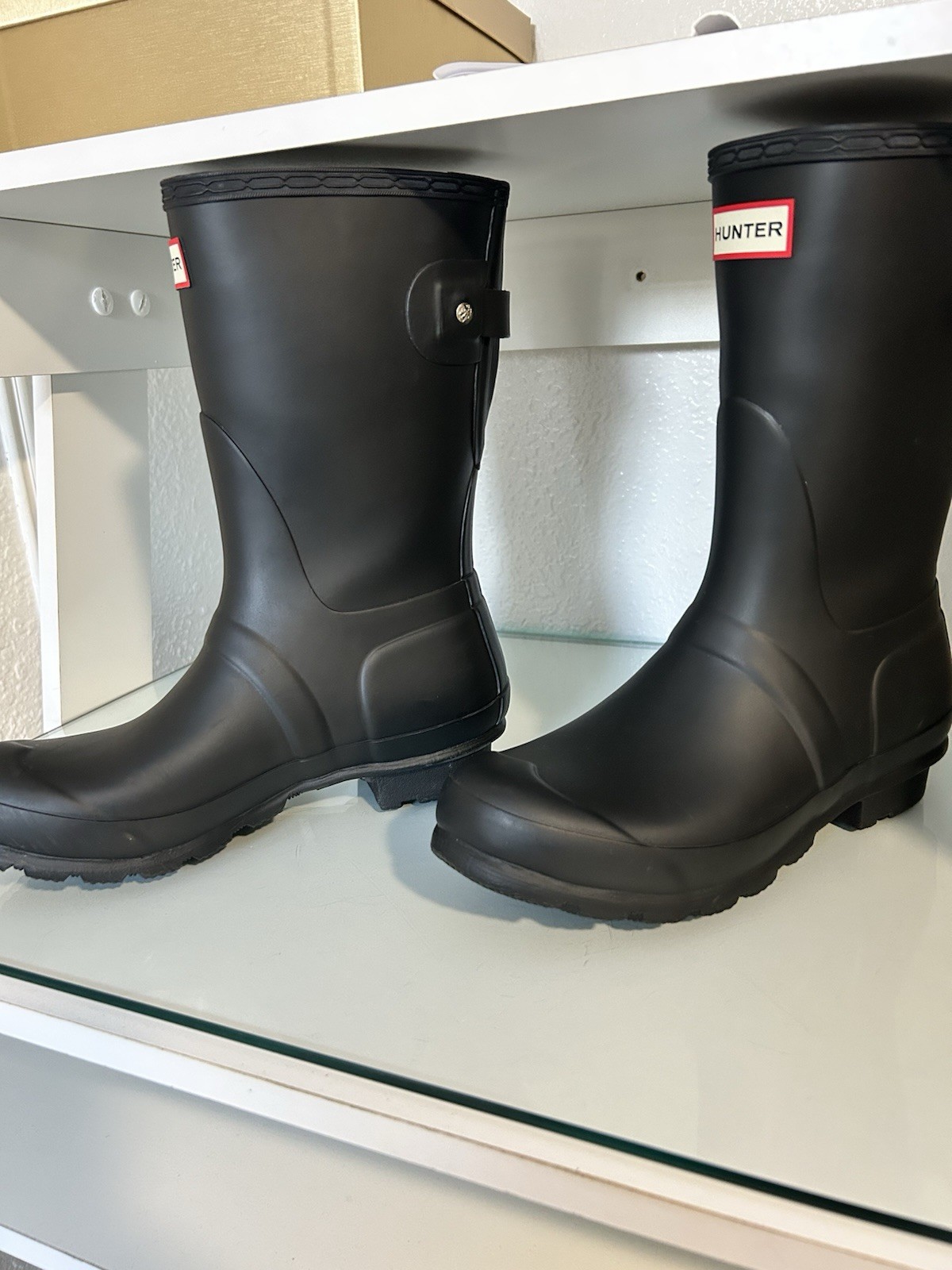 Hunter Original Back Adjustable Short Waterproof … - image 9