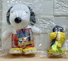 Snoopy & Woodstock: Japan's National Sport Sumo Plush Toys—Rikishi and Gyōji—JP