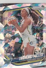 2025 Panini Prizm WNBA Parallel Cracked Ice Silver DIAMOND MILLER #27 Wings