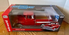 AutoWorld LE 1957 RED Chevrolet Cameo Pickup Truck Diecast 1:18 - NEW/SEALED