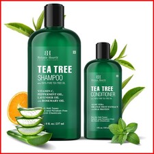 Soothing Tea Tree Shampoo & Conditioner Set - Hydrate & Control Dandruff 355ml