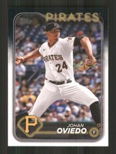 2024 Topps #65 Johan Oviedo Pittsburgh Pirates 43704