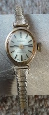 Vintage Excalibur Jewels Ladies Watch Movement, front cover & strap for repairs