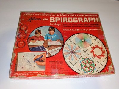 Spirograph by Kenner's - 1970's Vintage (missing 3 Cogs) - Free Shipping!