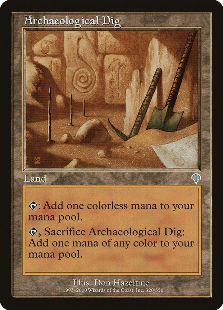 Archaeological Dig - [INV - 320] - MP