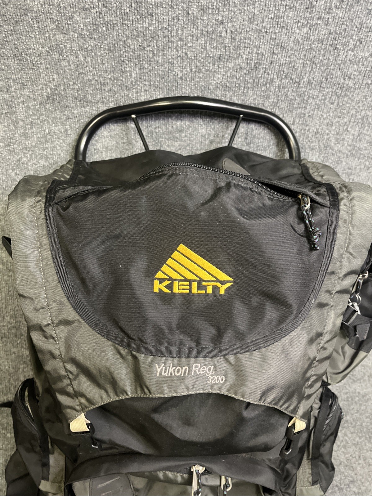 Kelty Yukon Reg 3200 Black Hiking Backpack External Frame