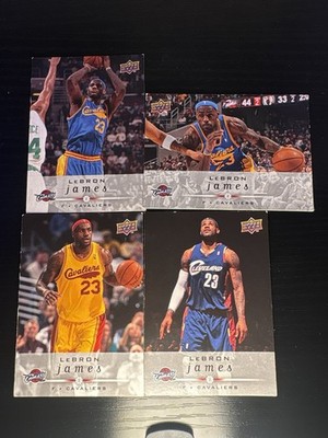 Upper Deck MVP 2005-06 LeBron James Cavaliers 4-Card Lot #47 #48 #50 #51