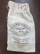 Tavern Puzzle Patience Puzzle by Tucker-Jones House Handmade Iron 